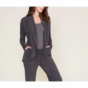 Barefoot Dreams CozyChic Lite® Circle Cardi Medium Carbon